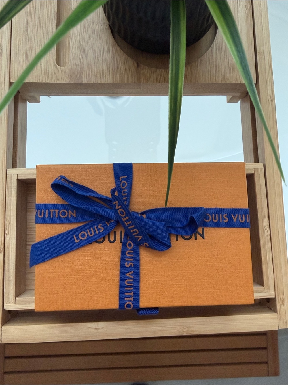 AUTHENTIC BRAND NEW LOUIS VUITTON BOX. With ribbons! 5.5X4 Inches!